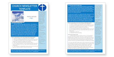 Church Newsletter Templates Free Download