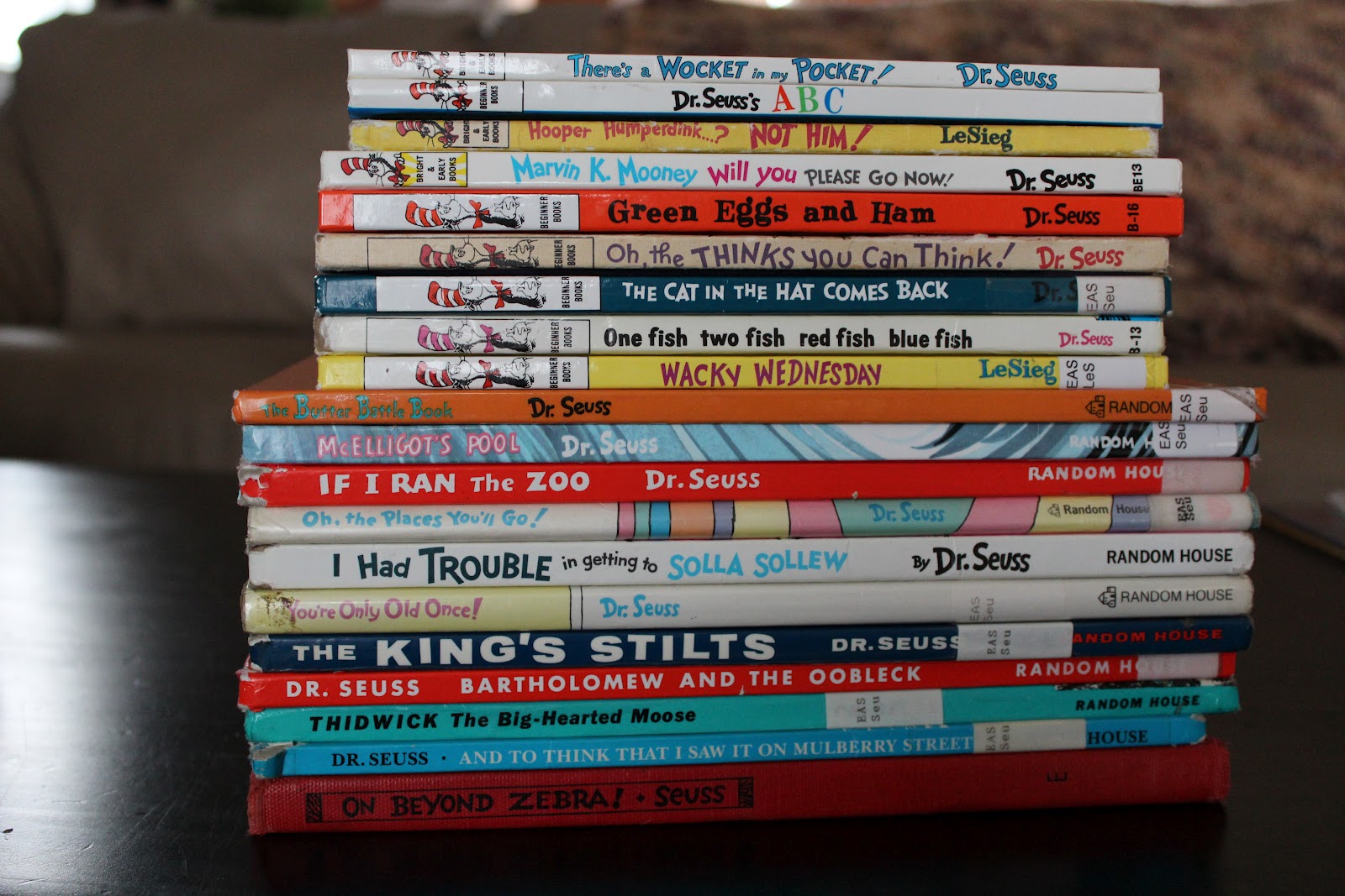 Dr Seuss Books List Chronological