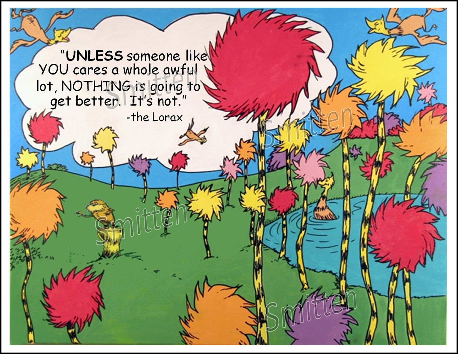 Dr Seuss Quotes Lorax