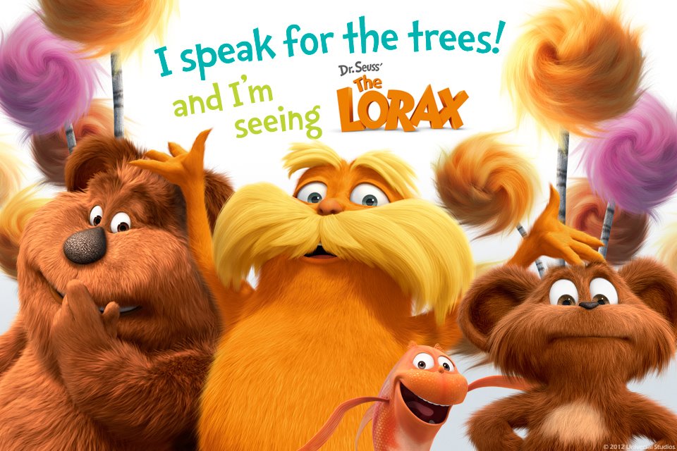 Dr Seuss The Lorax Dvd Cover