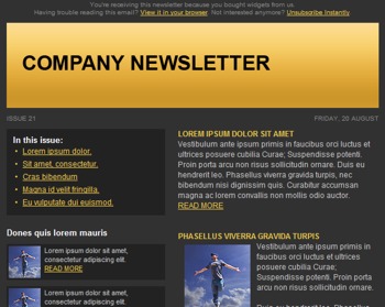 Free Newsletter Templates For Microsoft Word